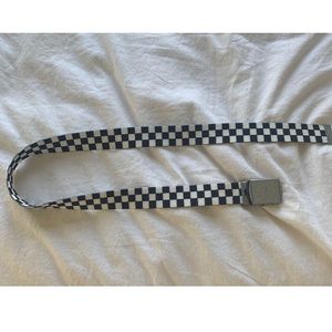 Checkered belt